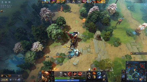 dota2怎么自动攻击