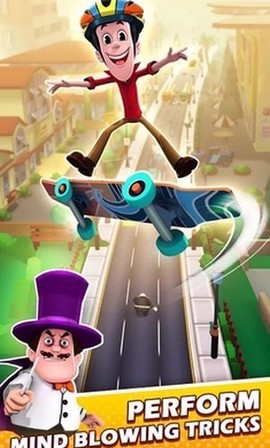 滑板奔跑图3