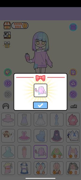 粉彩女孩换装软件图2