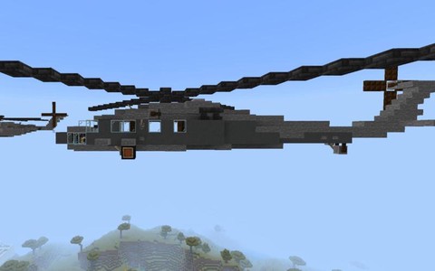 我的世界里飞机怎么造