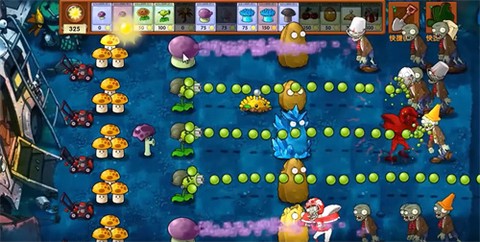 植物大战僵尸融合版黑夜版本图1