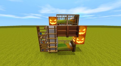 迷你世界如何做上下床