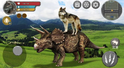 恐龙抗狼吞噬生存[图1]