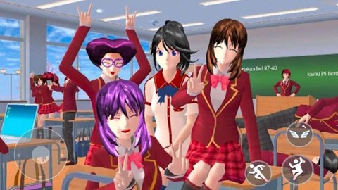 樱花动漫高中女生图2