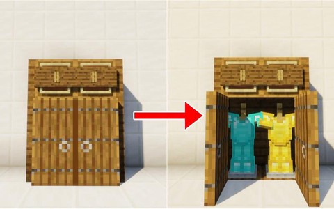 我的世界柜子怎么做[图1]