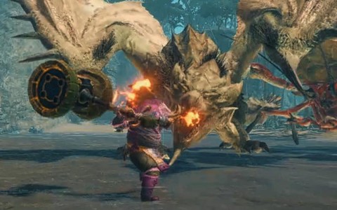 怪物猎人锤子怎么用