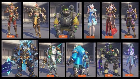 守望先锋如何买皮肤