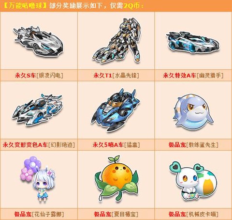 qq飞车咕噜球能开什么[图2]