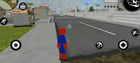 城市蜘蛛绳索英雄图1