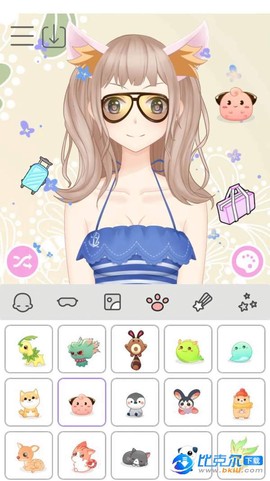 动漫女生换装图3