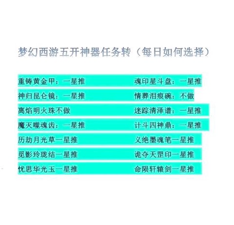 梦幻西游5开刷什么[图2]