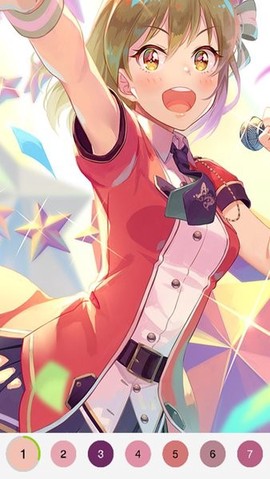 二次元填色书图1