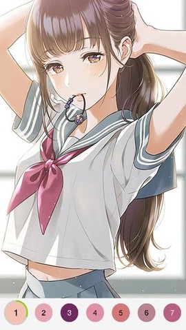 二次元填色书图3