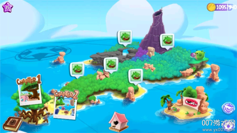 愤怒的小鸟思黛拉官方版图1