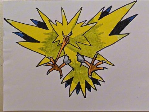 神奇宝贝怎么画视频[图1]