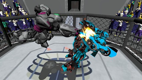 机器人连环拳击图1