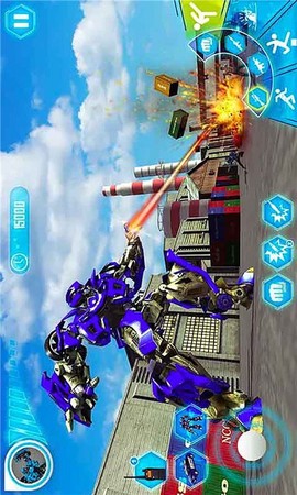 超燃的变形机甲图1