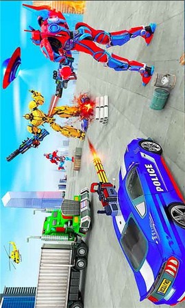 超燃的变形机甲图3