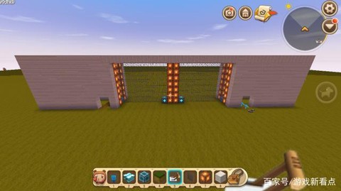 迷你世界怎么开铁门