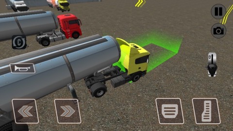 油罐车山地模拟图2