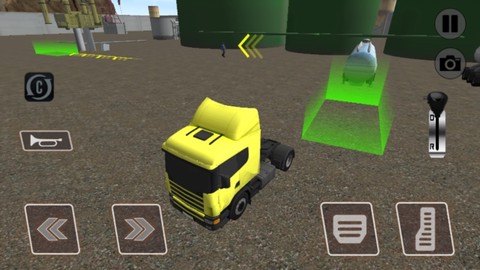 油罐车山地模拟图3