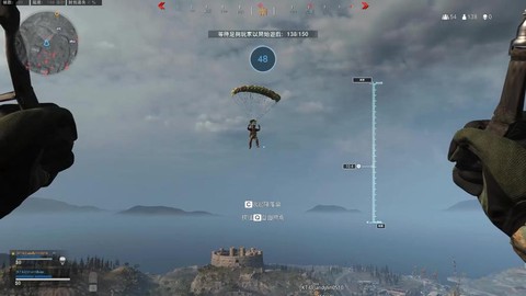 使命召唤13怎么跳伞