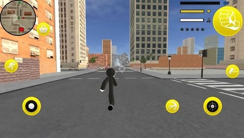 黑蜘蛛火柴人绳索英雄[图1]