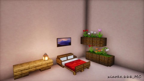 我的世界卧室怎么做