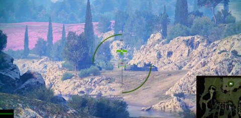 坦克世界如何点亮敌人