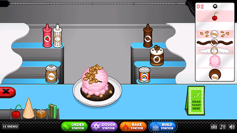 老爹饼干圣代店英文版[图6]