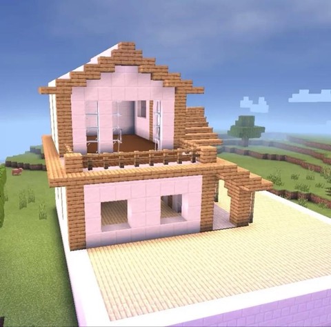 在我的世界怎么做别墅