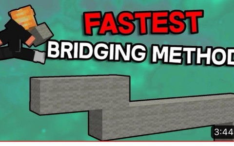 我的世界怎么快速搭路[图1]