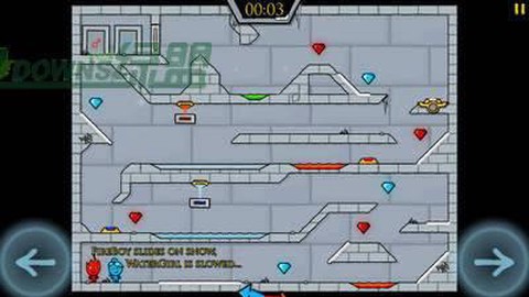 森林冰火人3D版图2