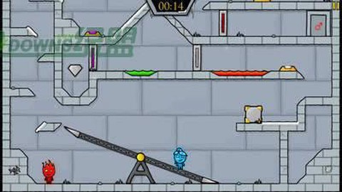 森林冰火人3D版图3