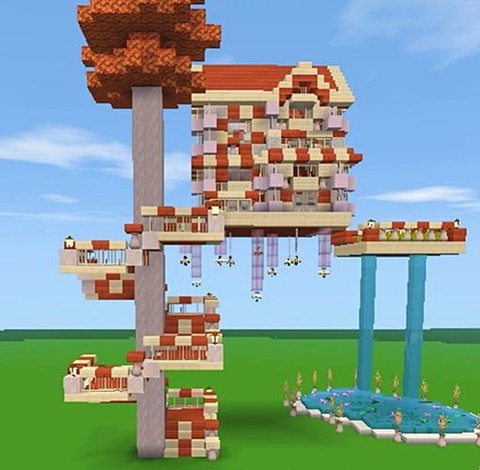 迷你世界小树屋怎么做