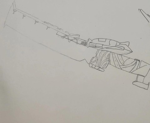 穿越火线的刀怎么画[图2]