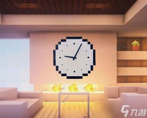 我的世界钟怎么挂墙上[图1]