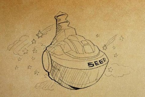 赛尔号的飞船怎么画