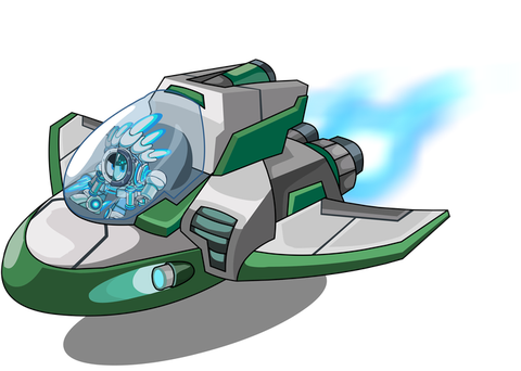 赛尔号的飞船怎么画[图2]