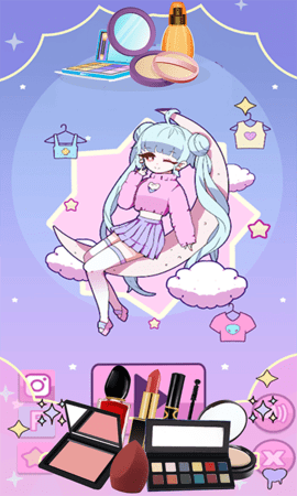 萝莉装扮公主图1