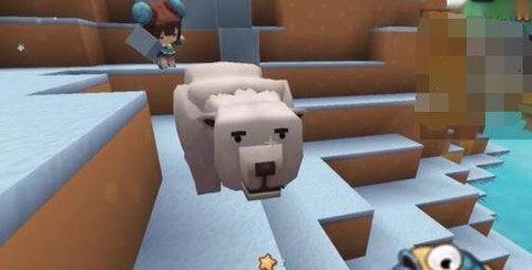 迷你世界怎么养北极熊