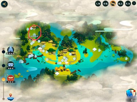 剑网3风雨稻香村怎么进