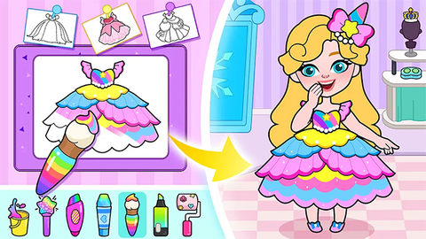 剪纸公主的梦幻城堡图3