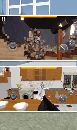 砸墙解压模拟图1