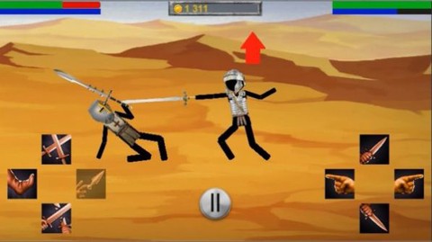 火柴人剑术决斗图1