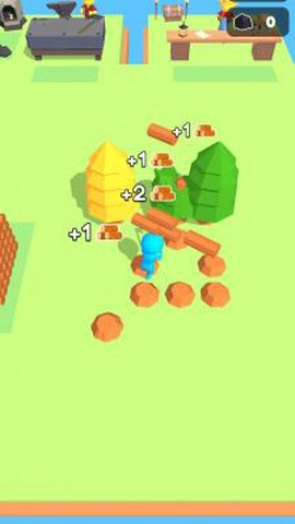 伐木人建房子图3