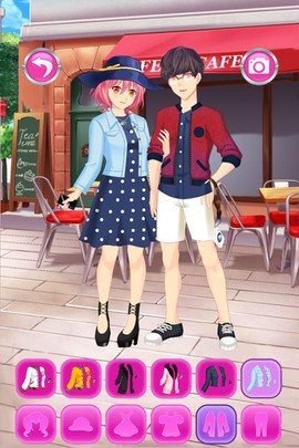 恋爱少女穿搭日记图1