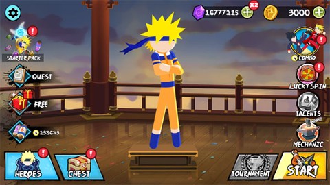 火柴人忍者大作战图1