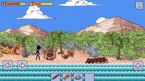 火柴人木筏求生图1