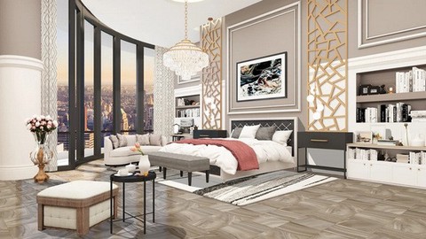 艾美的室内设计图1